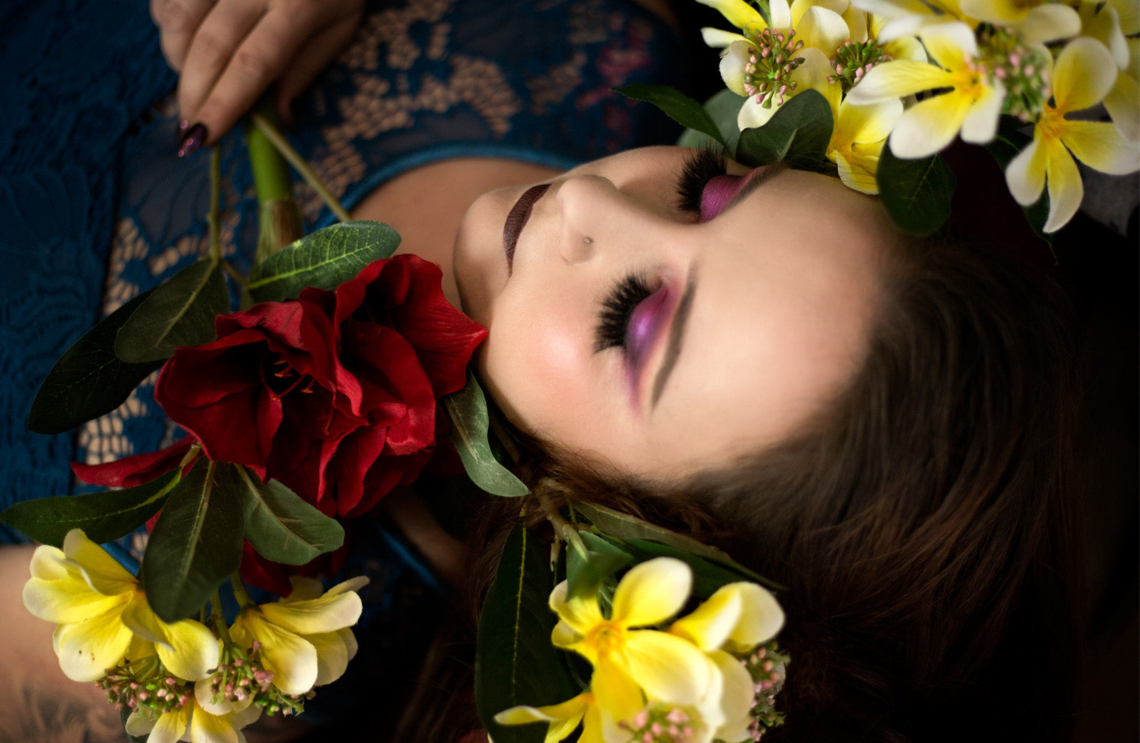 VIDEO: Behind the scenes at the Garage Ink photoshoot with 3vil 3ye Cosmetics