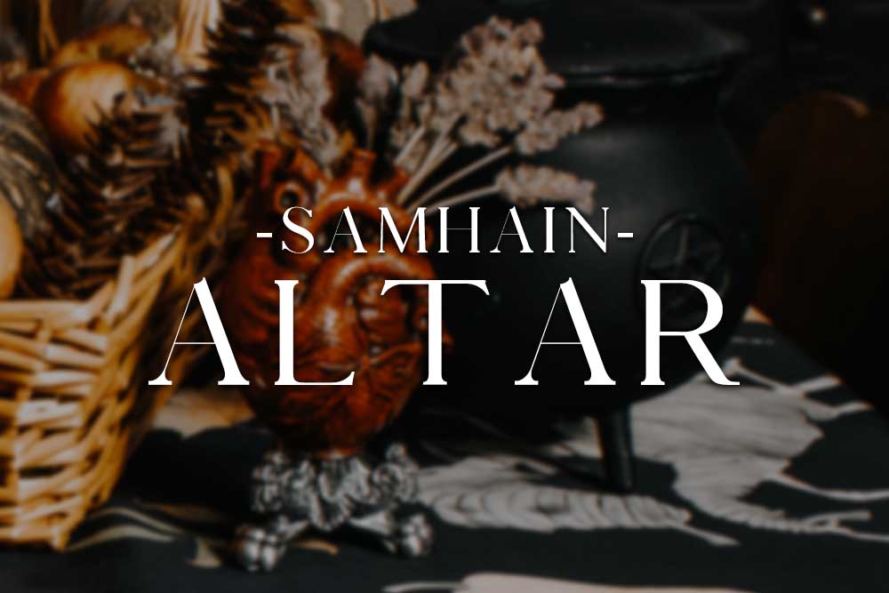 Setting up your Samhain Altar
