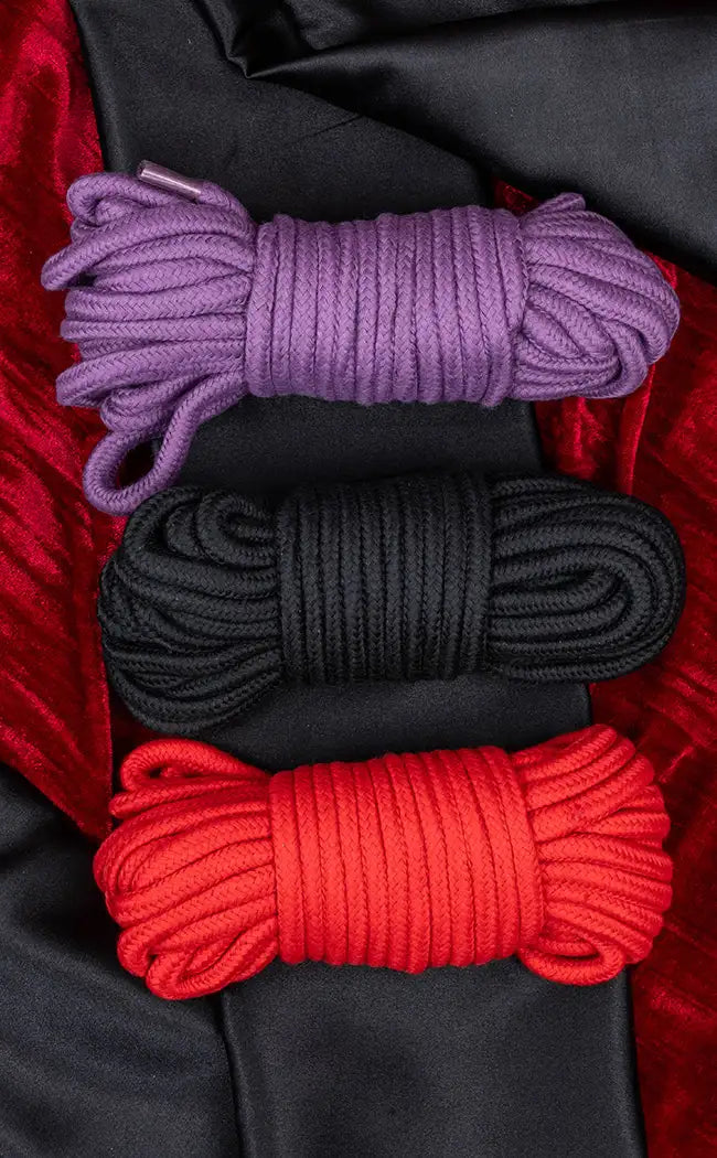 7 Sins | The Binding - Shibari Rope Accessory Set