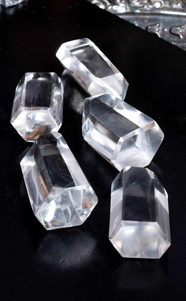 A Grade Clear Quartz Crystal Points | Short