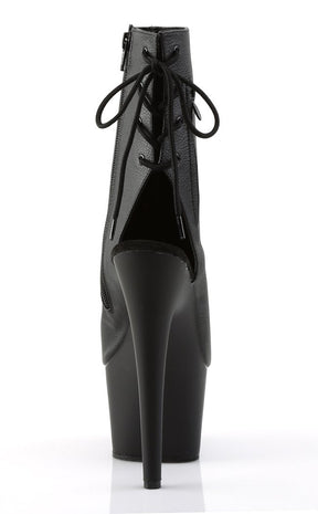 ADORE-1018 Black Matte Ankle Boots-Pleaser-Tragic Beautiful
