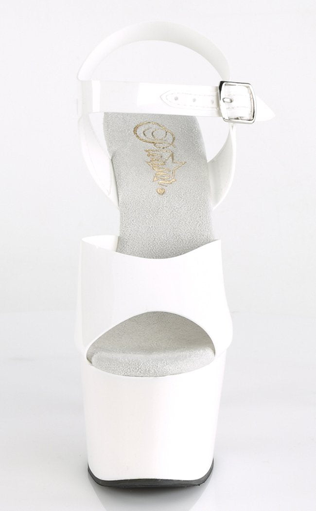 ADORE-708N White Jelly-Like Heels-Pleaser-Tragic Beautiful