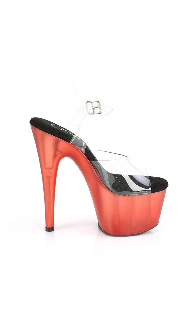 ADORE-708T Red Tinted Heels-Pleaser-Tragic Beautiful