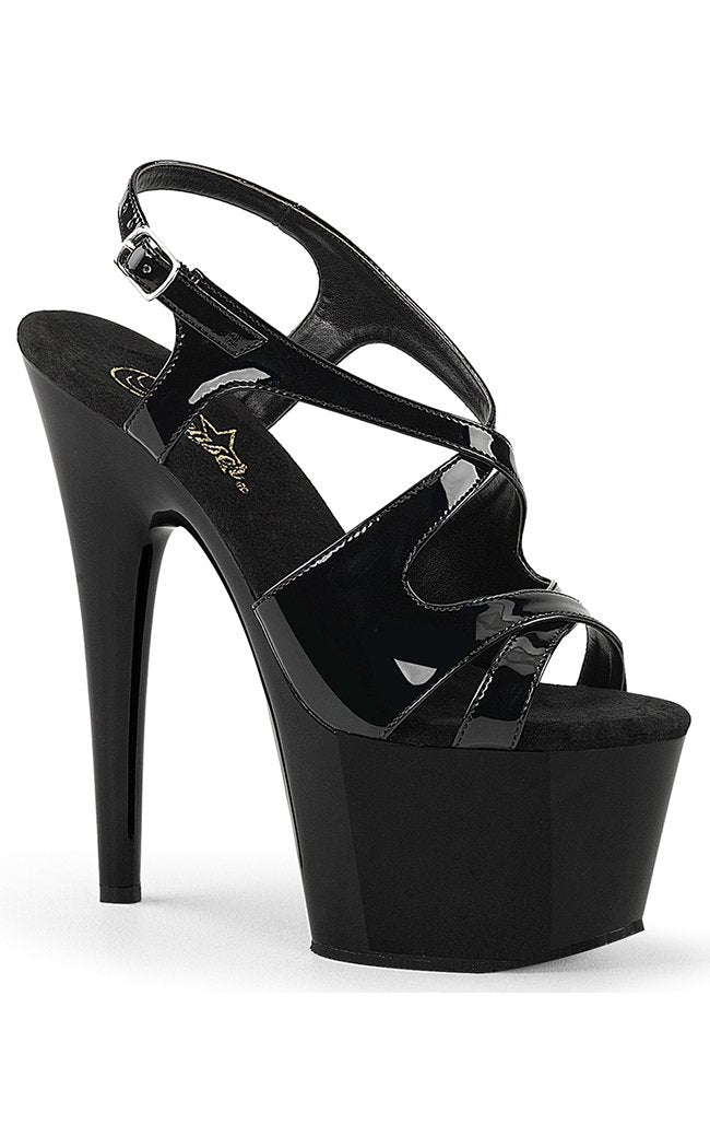 ADORE-730 Black Heels-Pleaser-Tragic Beautiful