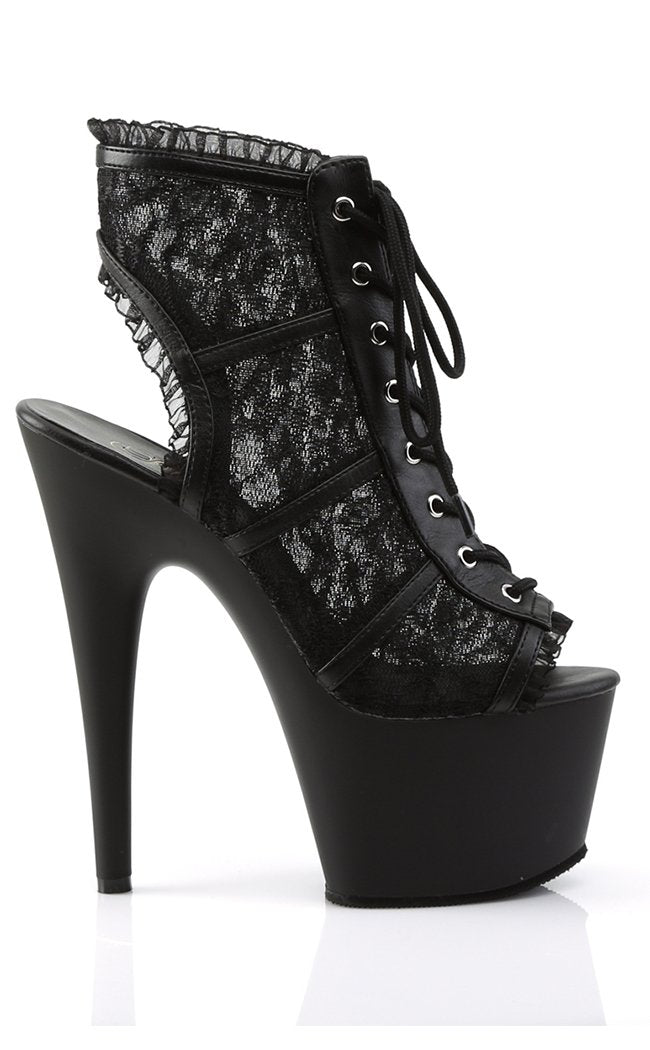 ADORE-796LC Black / Black Matte Heels-Pleaser-Tragic Beautiful