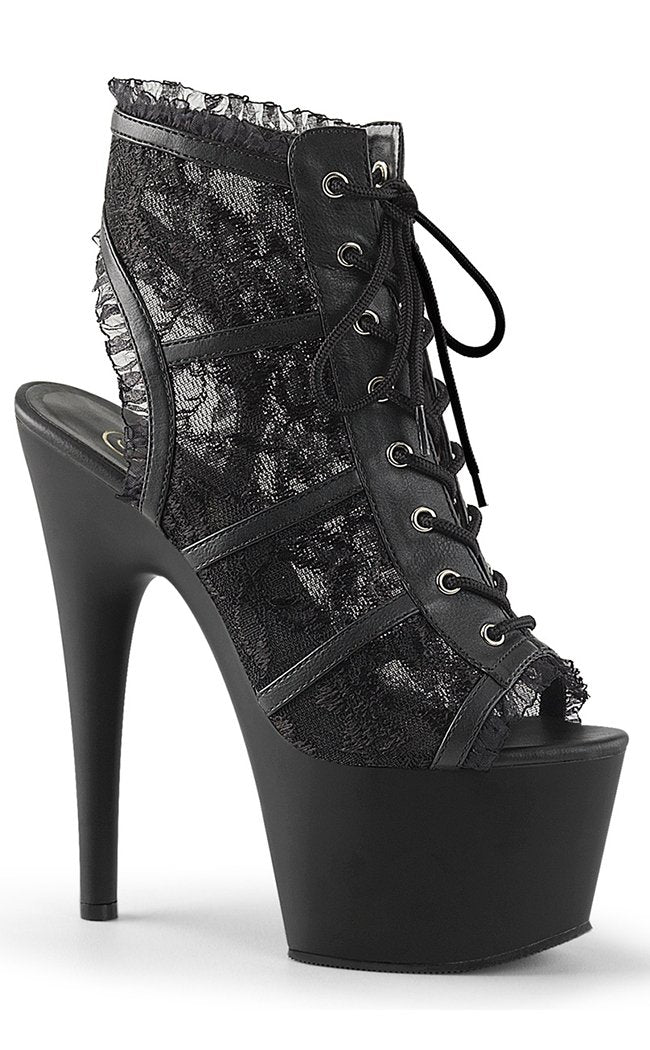 ADORE-796LC Black / Black Matte Heels-Pleaser-Tragic Beautiful