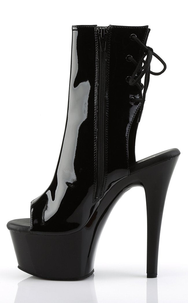 ASPIRE-1018 Black Ankle Boots-Pleaser-Tragic Beautiful