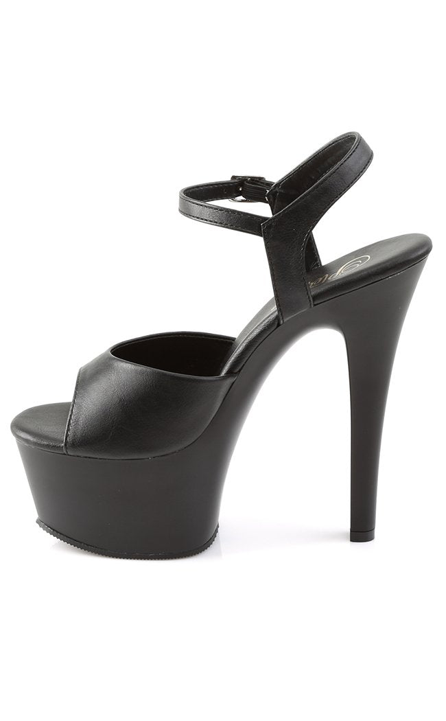 ASPIRE-609 Black Matte Heels-Pleaser-Tragic Beautiful