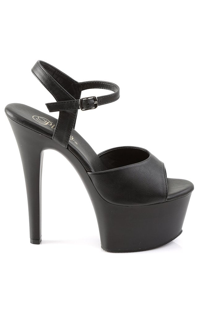 ASPIRE-609 Black Matte Heels-Pleaser-Tragic Beautiful