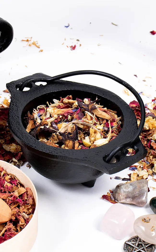 Aluminium Cauldron with Handle-Cauldrons-Tragic Beautiful