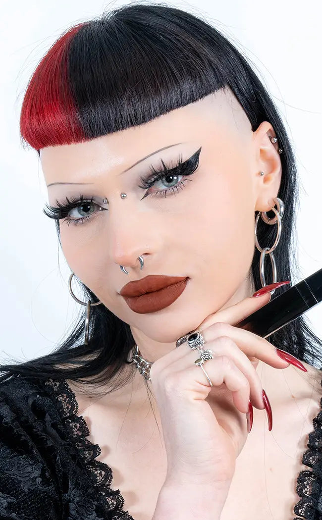 Aunt Hilda | Earthy Brown Lipstick-Evil Eye Cosmetics-Tragic Beautiful