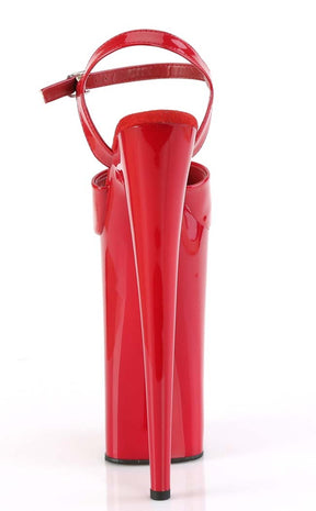 BEYOND-009 Red Patent EXXXTRA High 10" Heels-Pleaser-Tragic Beautiful