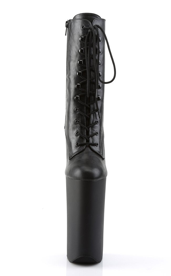 BEYOND-1020 Black / Black Matte Ankle Boots-Pleaser-Tragic Beautiful