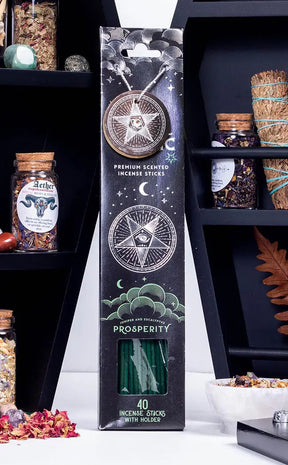 Black Magic Incense Sticks With Holder-Incense-Tragic Beautiful