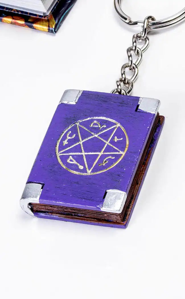 Book of Shadows Keychain-Gothic Gifts-Tragic Beautiful