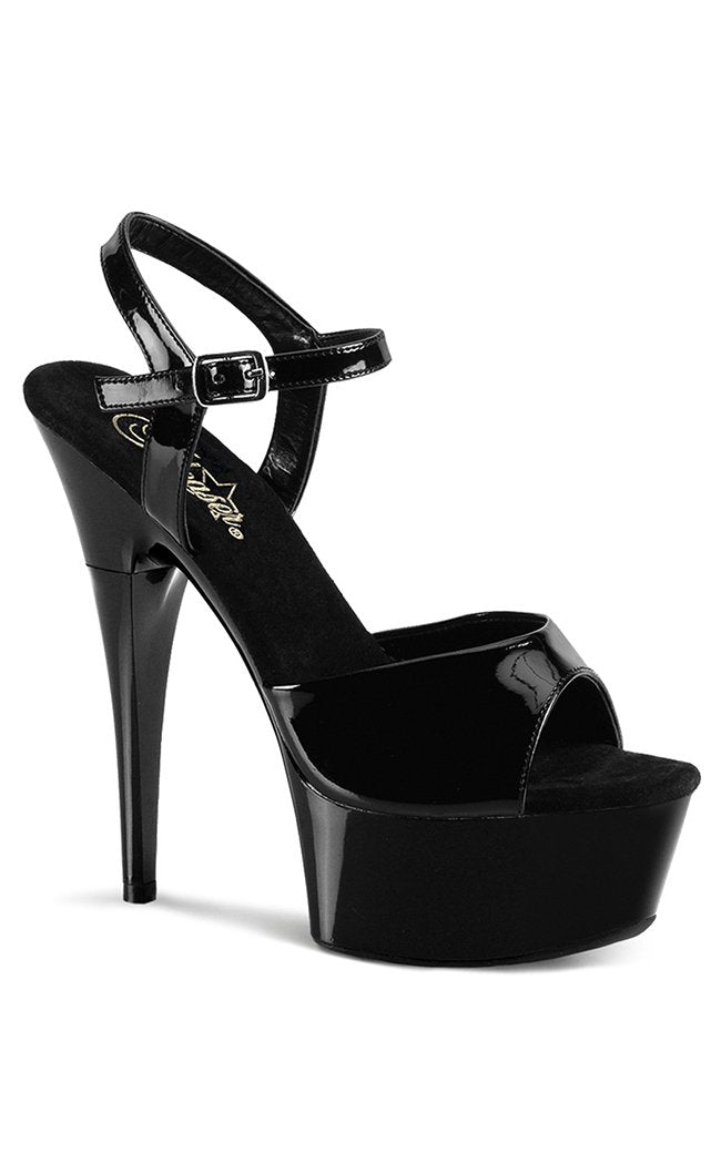 CAPTIVA-609 Black Heels-Pleaser-Tragic Beautiful