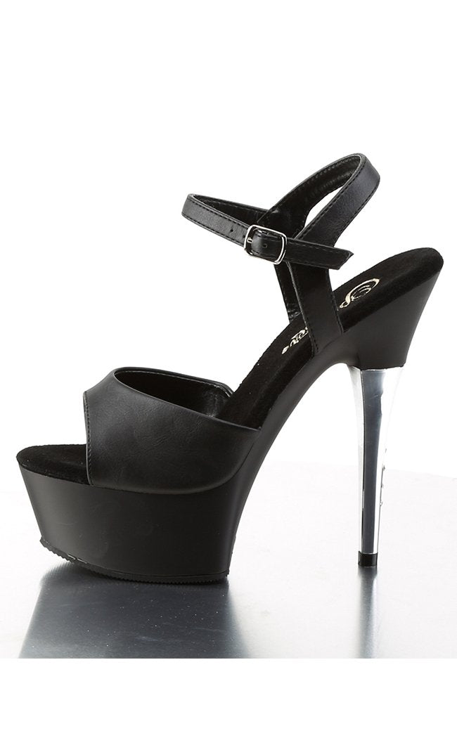 CAPTIVA-609 Black / Black Matte Heels-Pleaser-Tragic Beautiful