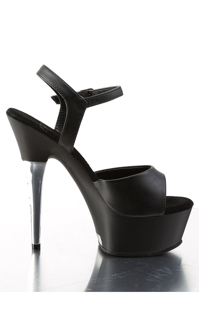 CAPTIVA-609 Black / Black Matte Heels-Pleaser-Tragic Beautiful