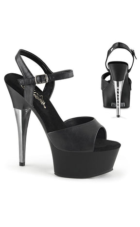 CAPTIVA-609 Black / Black Matte Heels-Pleaser-Tragic Beautiful