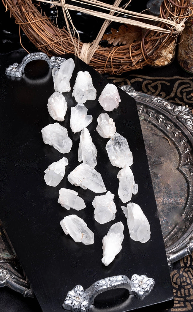 Candle / Pineapple Quartz Small Clusters-Crystals-Tragic Beautiful