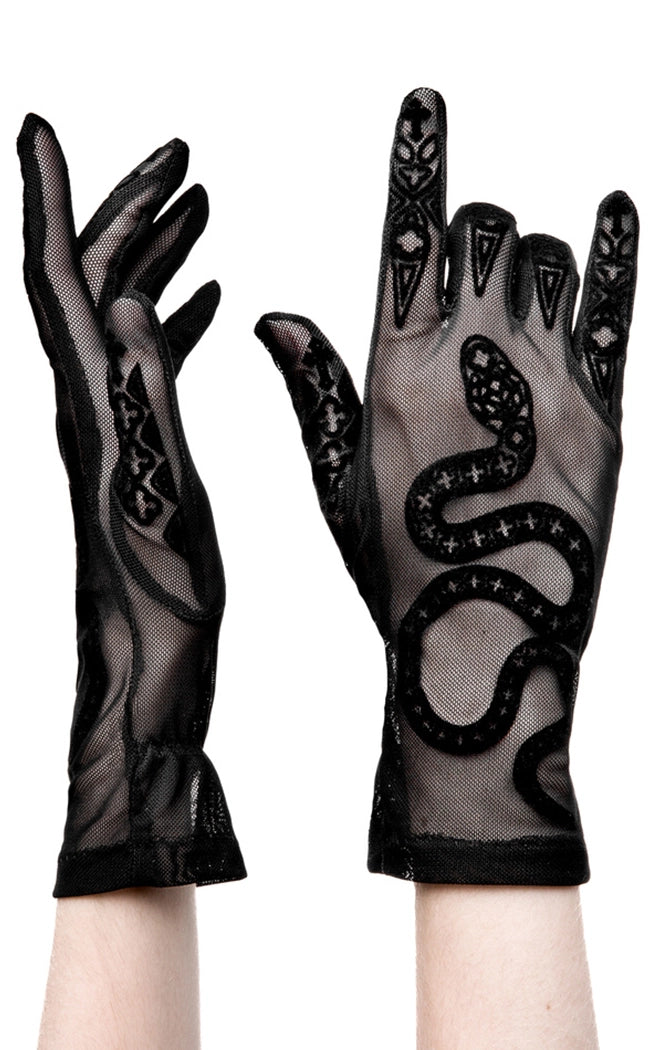 Cathedral Snake Mesh Gloves