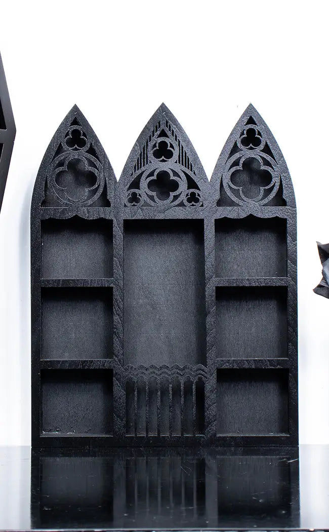 Cathedral Window Triple Wall Shelf-Homewares-Tragic Beautiful