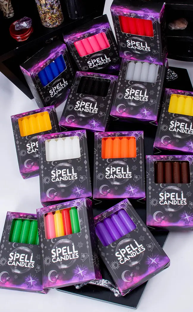 Chime Spell Candles | Multi Colour-Candles-Tragic Beautiful