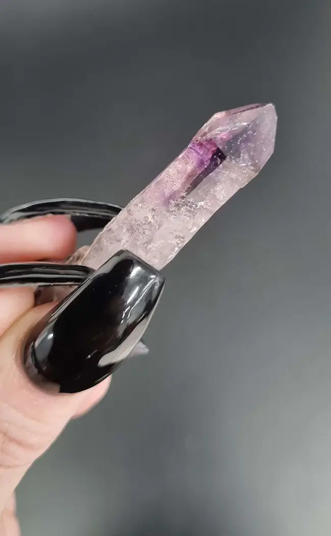 Chiredzi Amethyst Smoky Quartz Scepter Crystals-Crystals-Tragic Beautiful