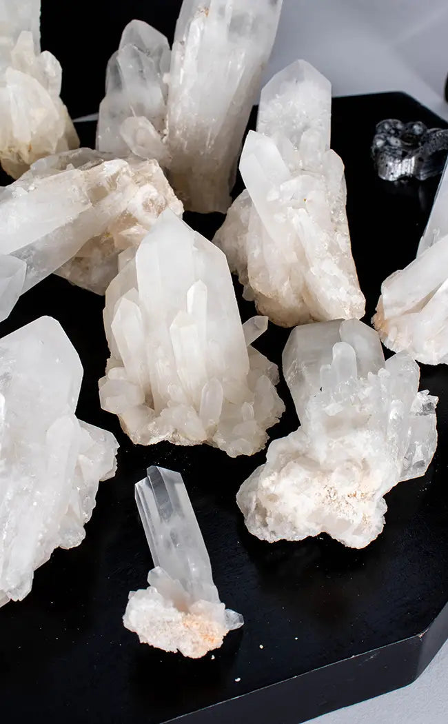 Clear Quartz Clusters-Crystals-Tragic Beautiful