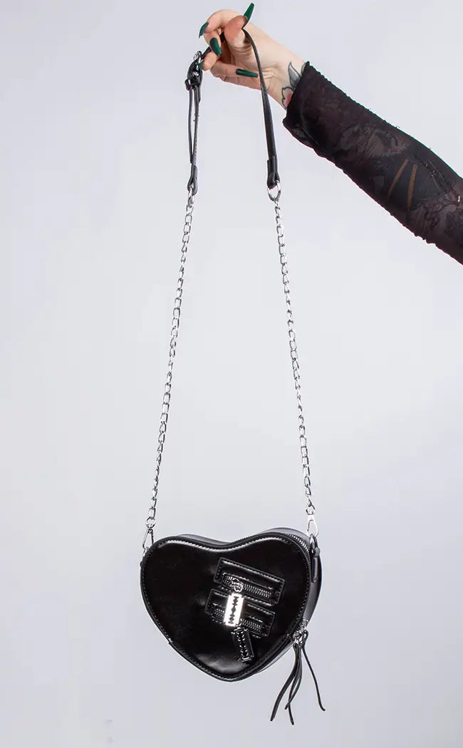 Coronaria Heart Handbag-Gothic Accessories-Tragic Beautiful