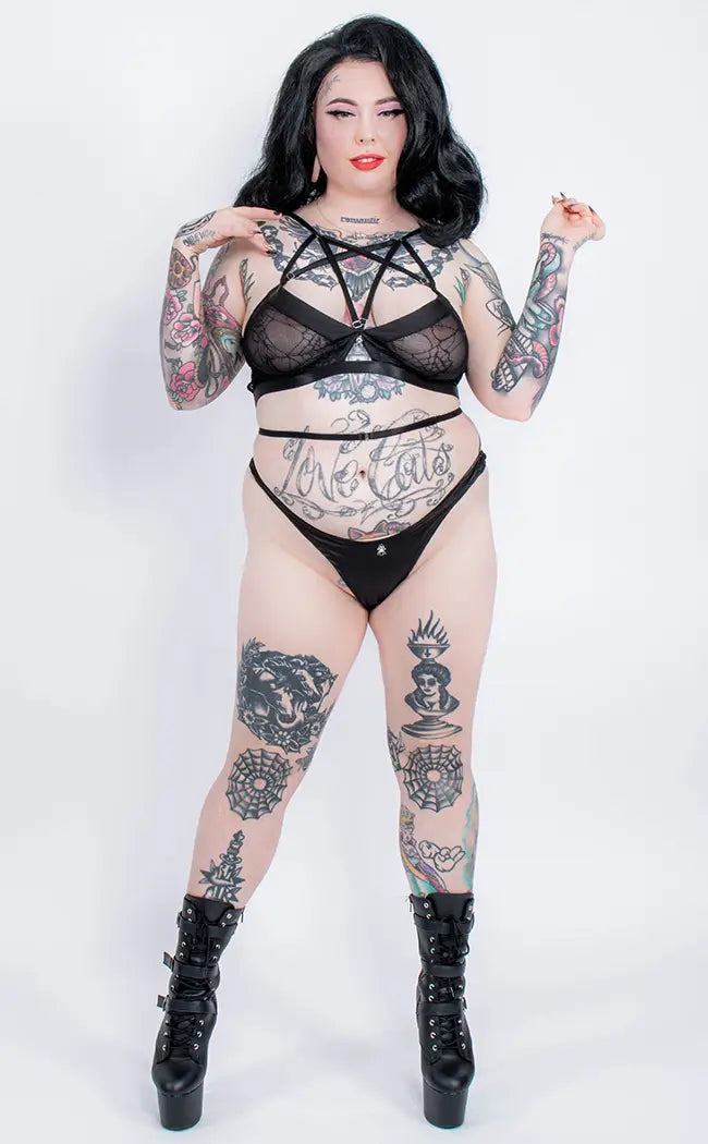 Cribellum Bra-Hexxxed Intimates-Tragic Beautiful