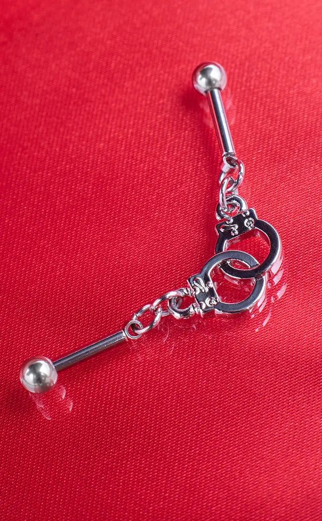 Key Industrial Jewelry Unique Industrial Barbell Cuffed Industrial