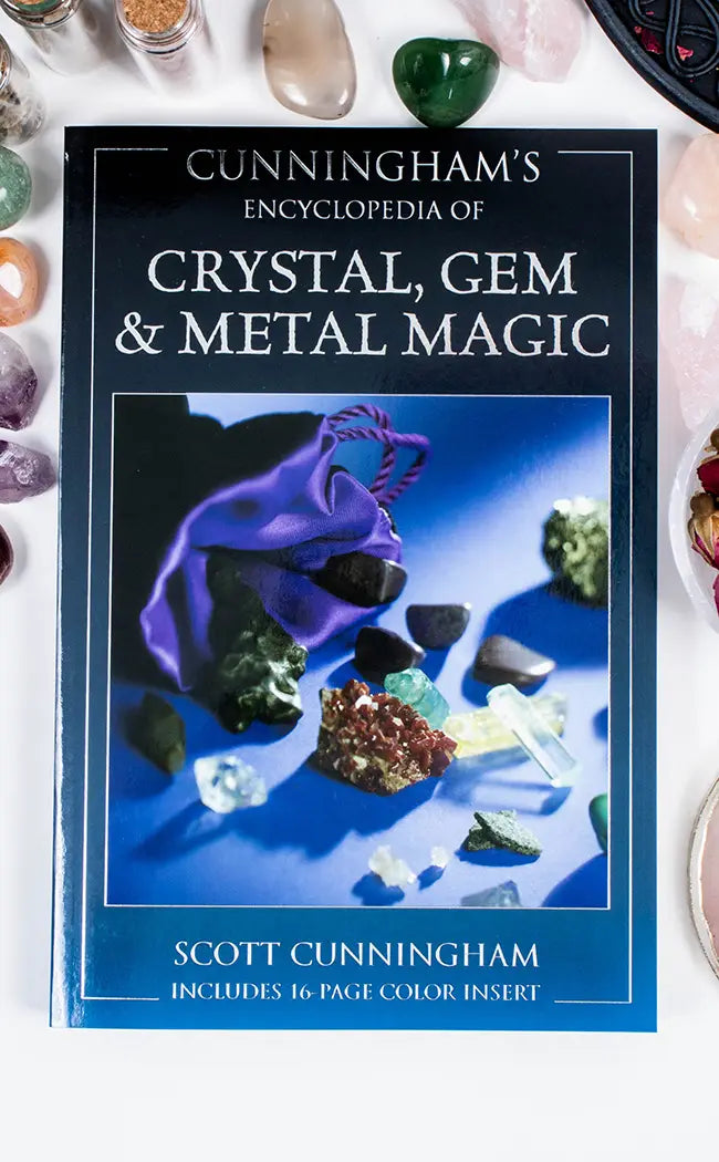 Cunningham's Encyclopedia of Crystal, Gem & Metal Magic-Occult Books-Tragic Beautiful