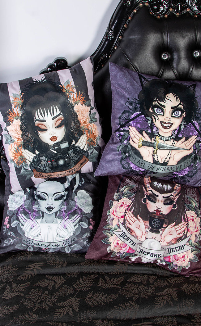 Velvet Cushion Cover | Light Of My Life-Rose Demon-Tragic Beautiful