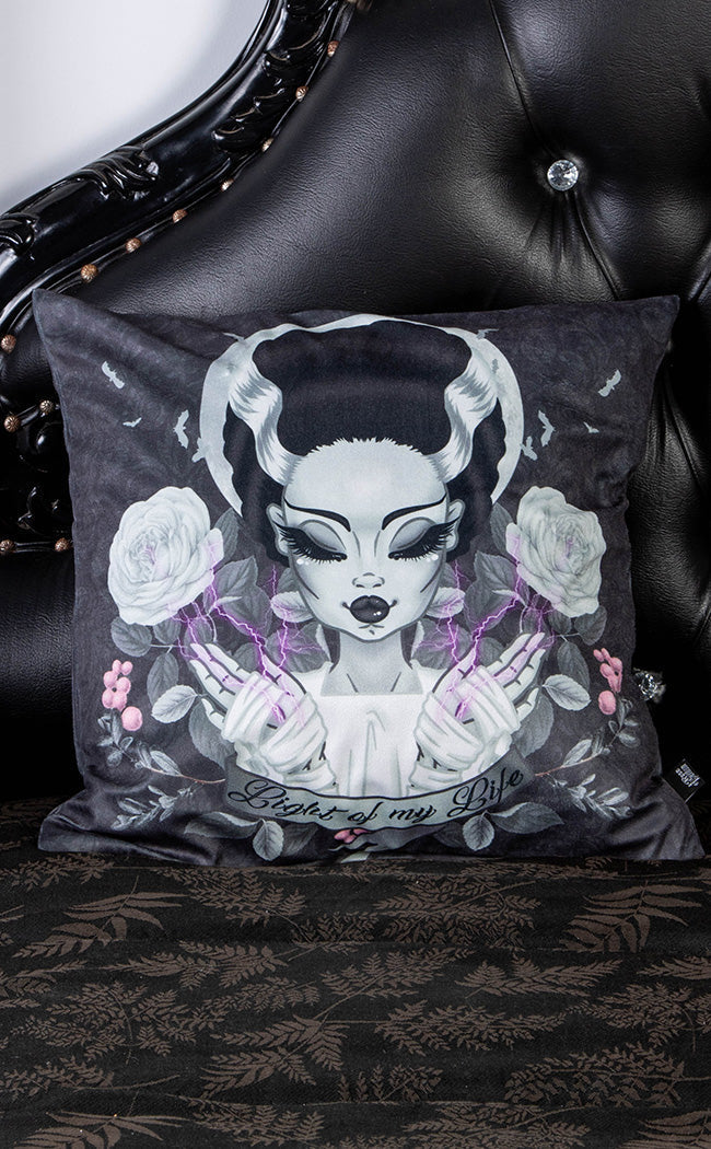 Velvet Cushion Cover | Light Of My Life-Rose Demon-Tragic Beautiful