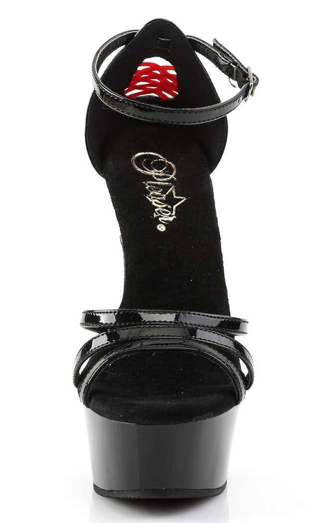 DELIGHT-662 Black Heels-Pleaser-Tragic Beautiful