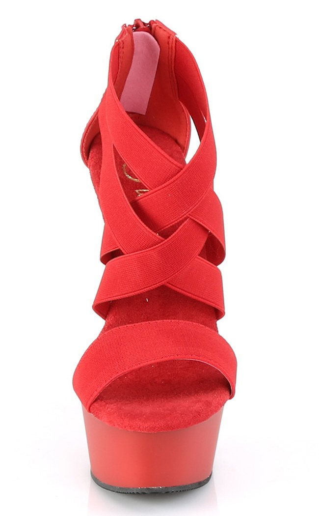 DELIGHT-669 Red Heels-Pleaser-Tragic Beautiful