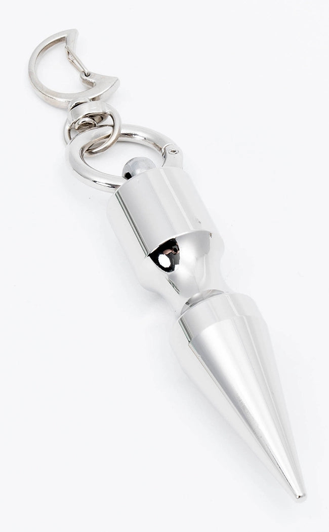 Damage Control Spike Key Ring / Belt Chain-Anathema-Tragic Beautiful