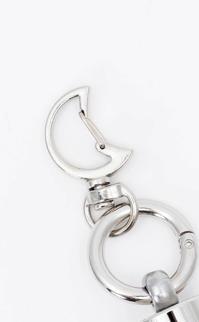 Damage Control Spike Key Ring / Belt Chain