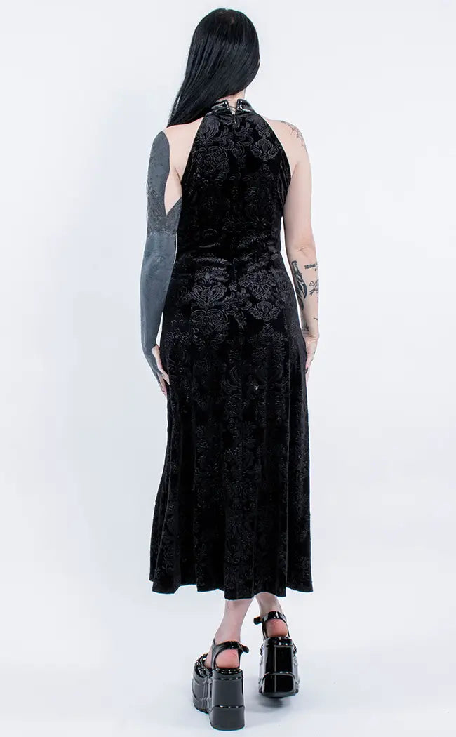 Danse Macabre Maxi Dress-Punk Rave-Tragic Beautiful