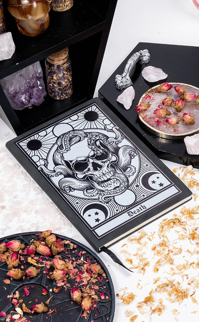 Death Card Journal-Occult Books-Tragic Beautiful