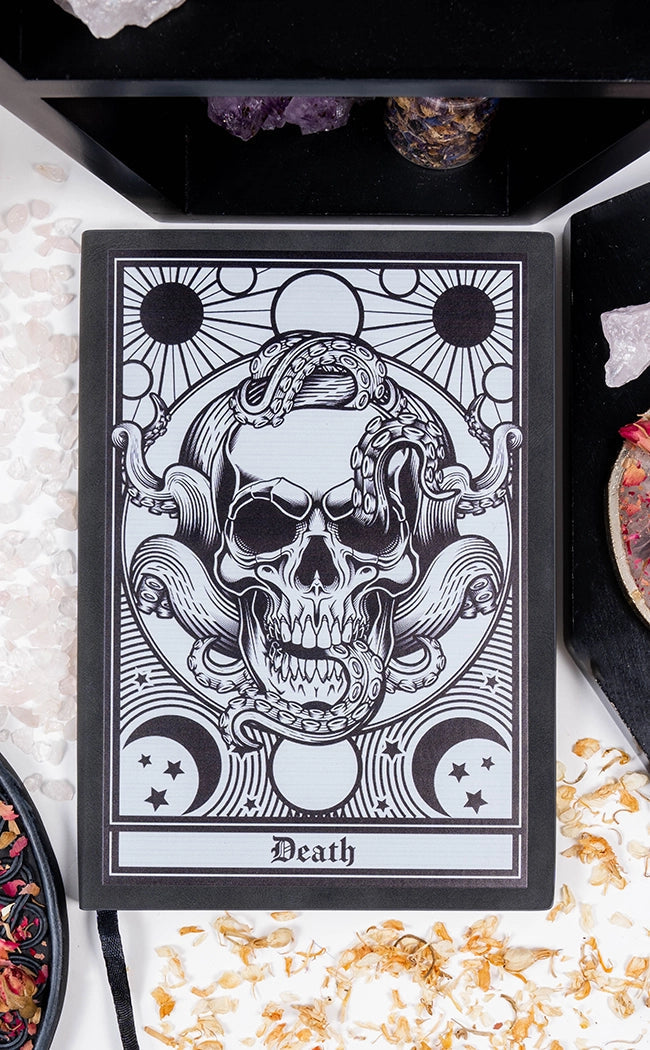 Death Card Journal-Occult Books-Tragic Beautiful