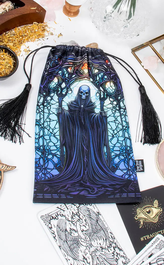 Deaths Door Velvet Tarot Bag-Drop Dead Gorgeous-Tragic Beautiful