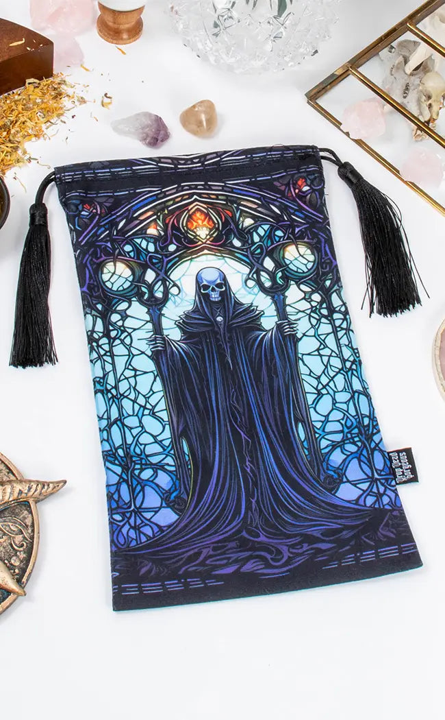 Deaths Door Velvet Tarot Bag-Drop Dead Gorgeous-Tragic Beautiful