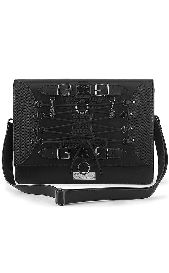 Demonia Double Trouble Crossbody Bag-Demonia-Tragic Beautiful
