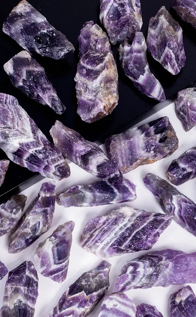 Dream Amethyst Crystal Raw Points-Crystals-Tragic Beautiful