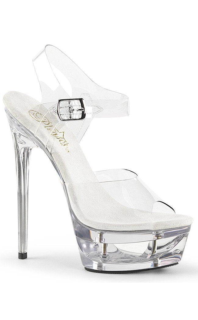 ECLIPSE-608 Clear Heels-Pleaser-Tragic Beautiful