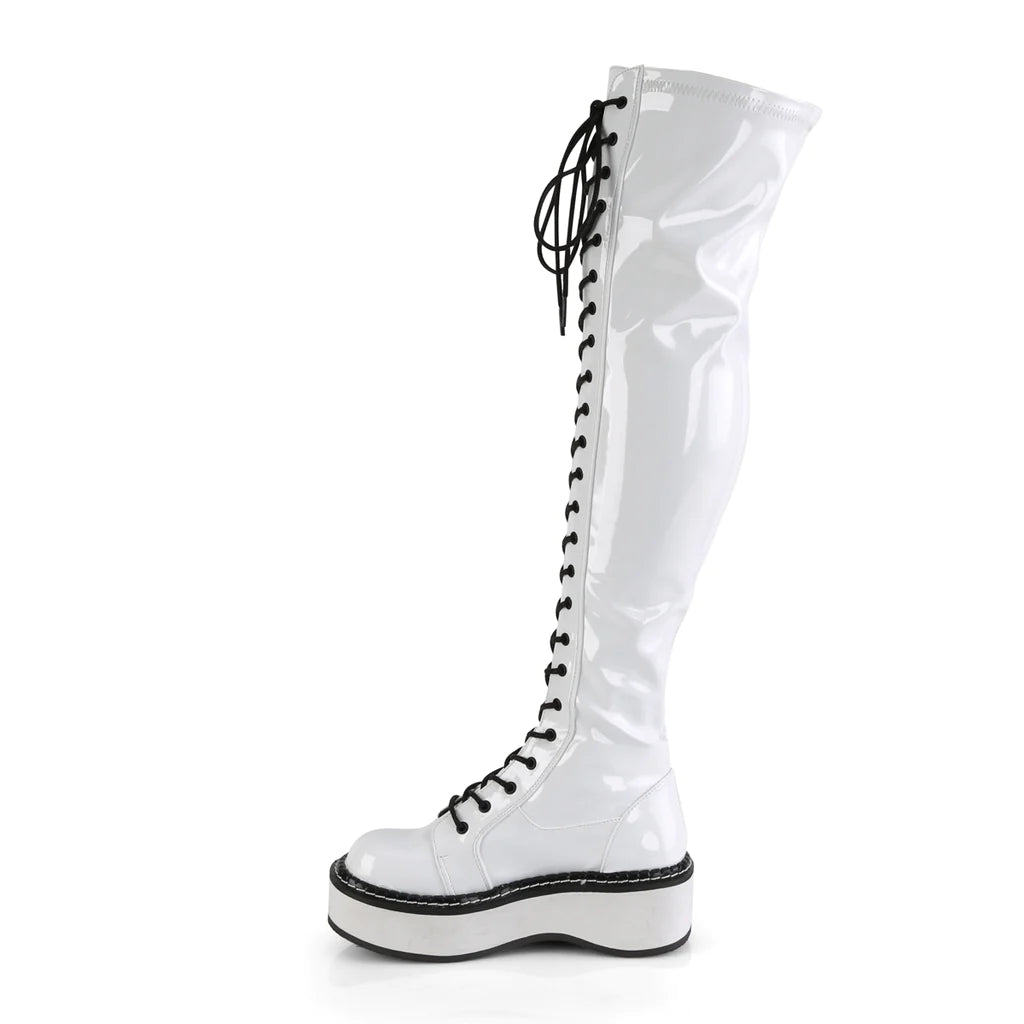 Emily-375 White Patent (AU Stock)-Pleaser-Tragic Beautiful