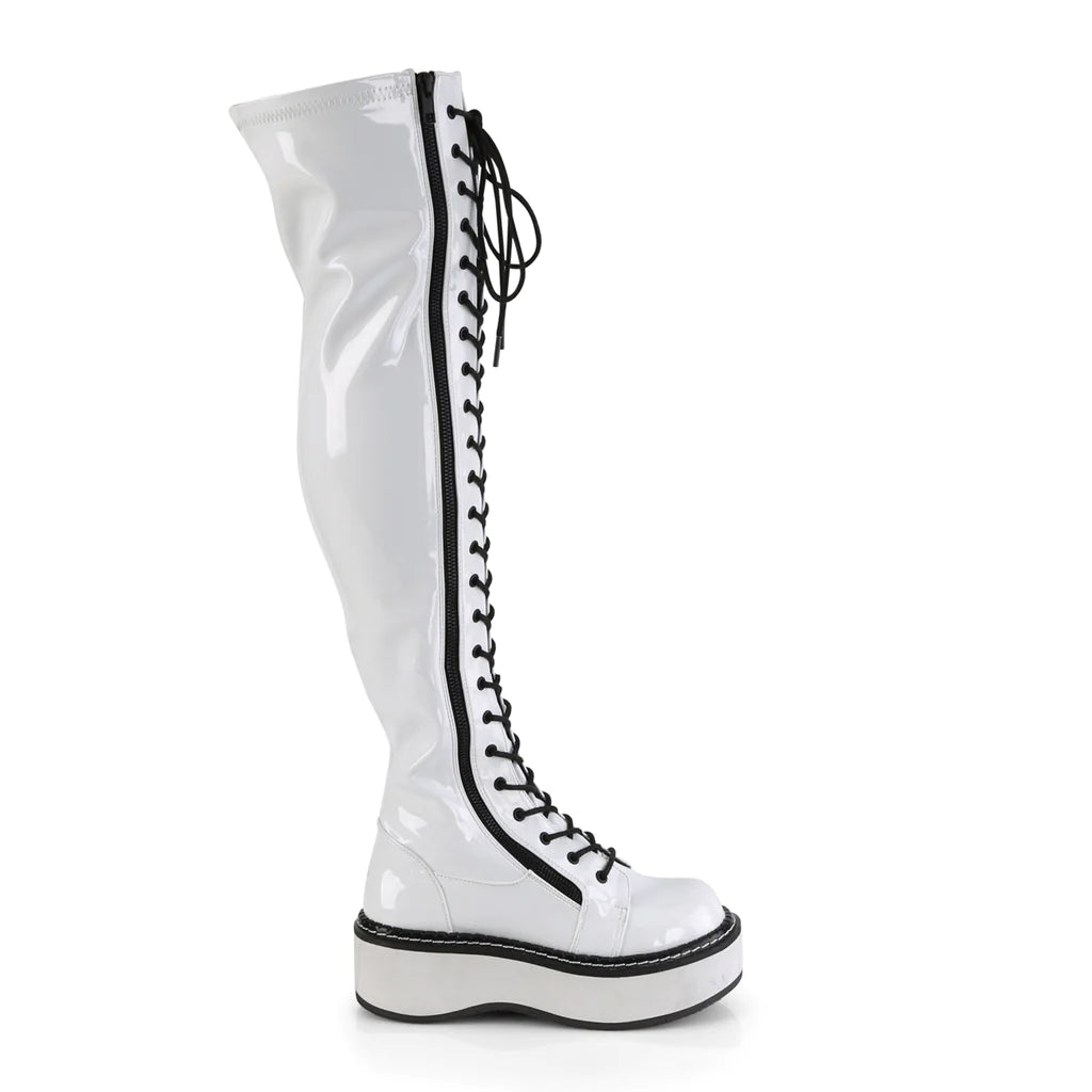 Emily-375 White Patent (AU Stock)-Pleaser-Tragic Beautiful