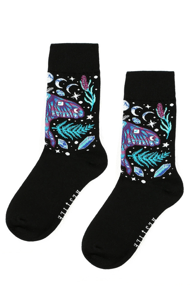 Enchanted Forest Jaquard Socks-Restyle-Tragic Beautiful